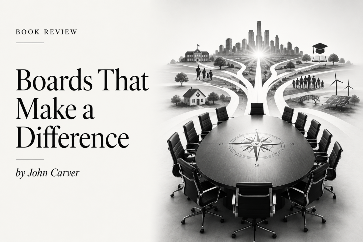 Boards the Make a Difference by John Carver