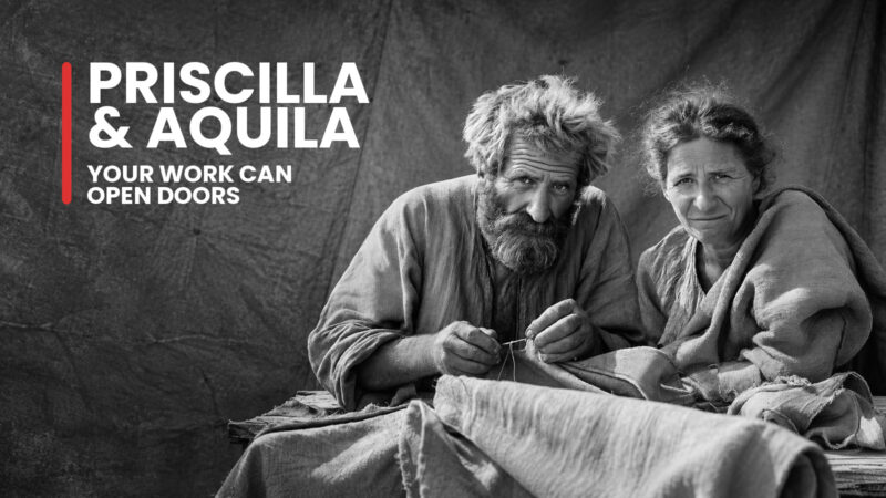 Imagined portrait of Priscilla and Aquila