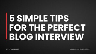 5 Simple Tips for the Perfect Blog Interview