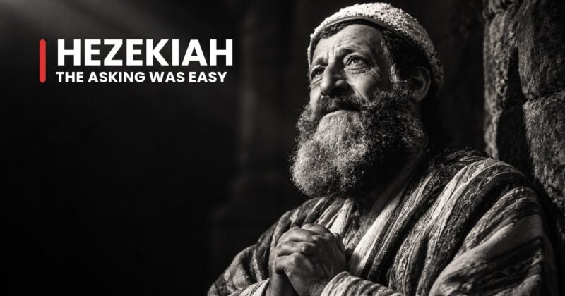 Imagined portrait of Hezekiah