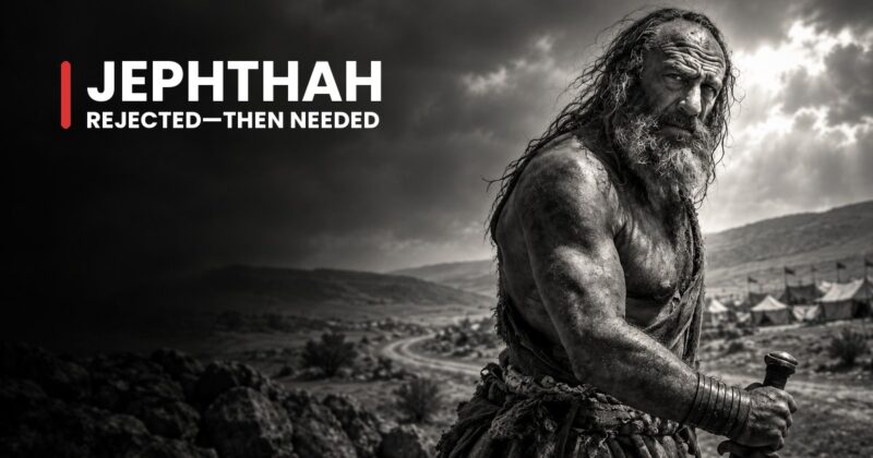Imagined portrait of Jephthah