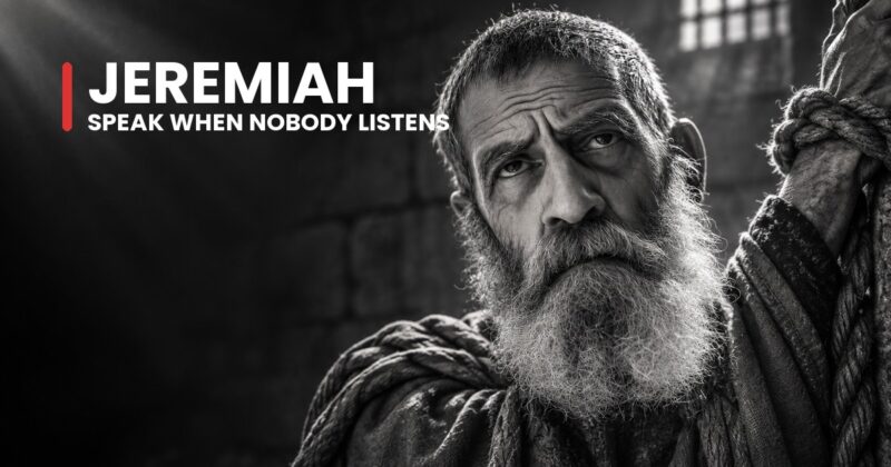 Imagined portrait of Jeremiah