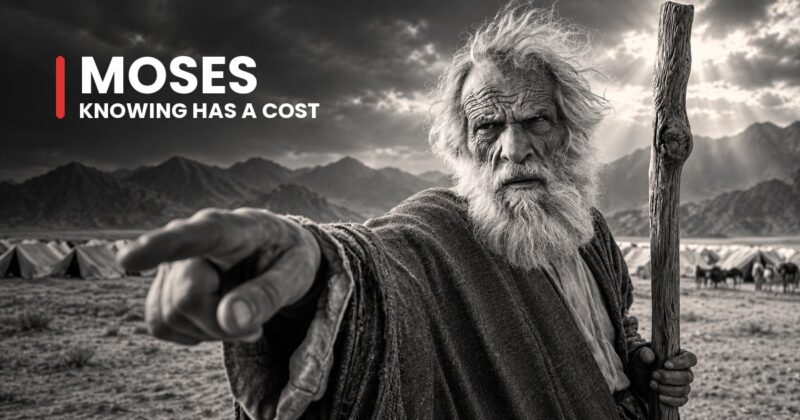 Imagined portrait of Moses