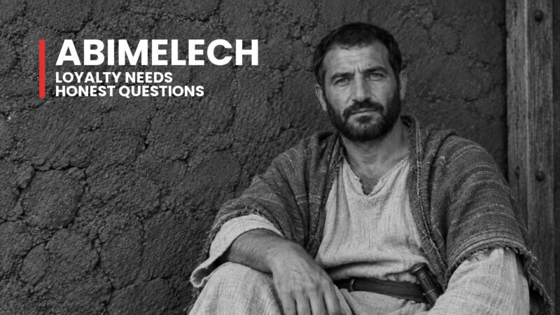 Imagined portrait of Abimelech