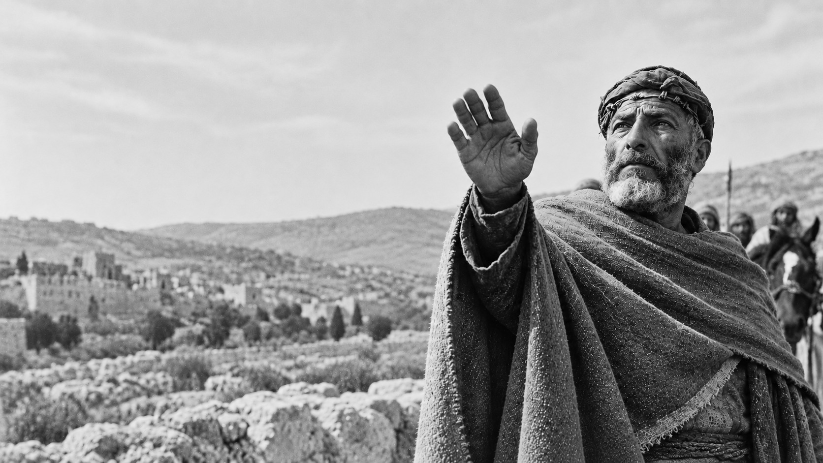 Imagined historical portrait of Absalom.