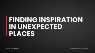 Finding Inspiration in Unexpected Places