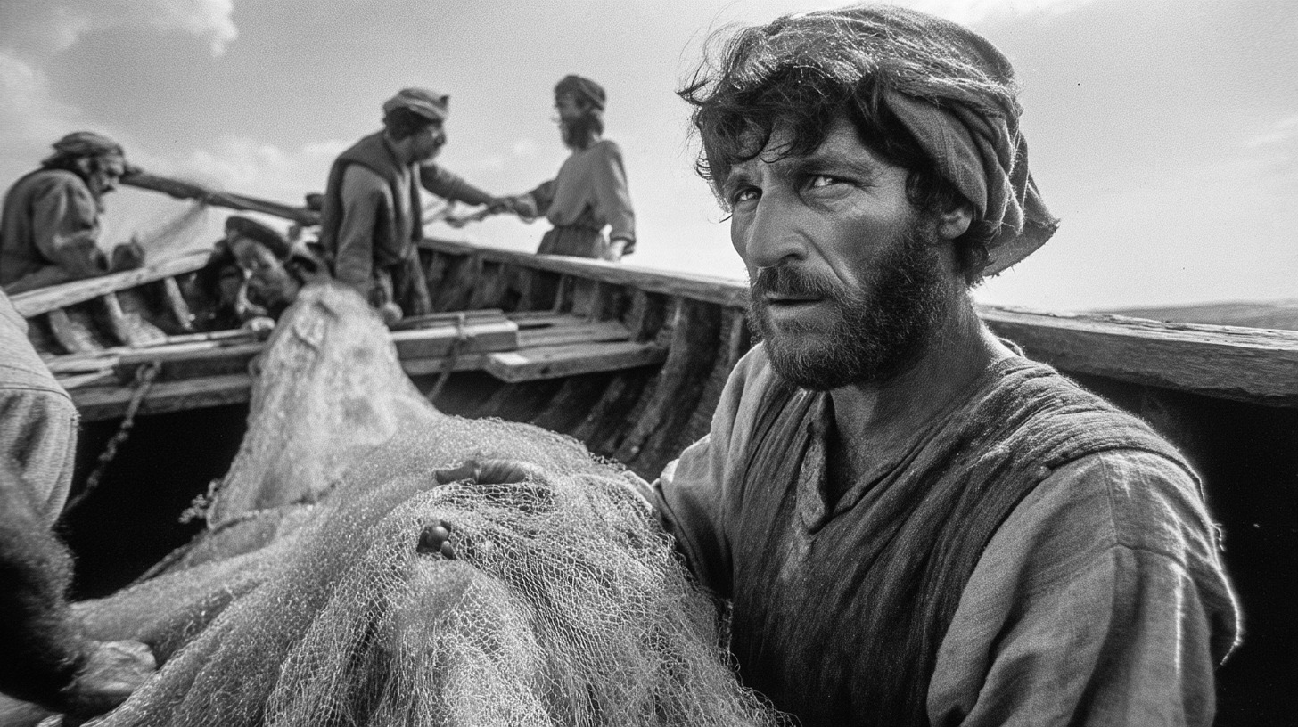 Imagined historical portrait of James, son of Zebedee.