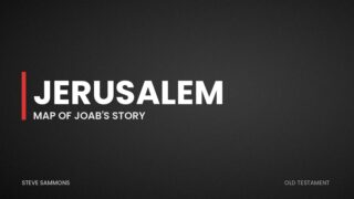 Jerusalem: Map of Joab's story