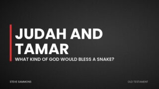 Judah and Tamar: What Kind of God Would Bless a Snake?